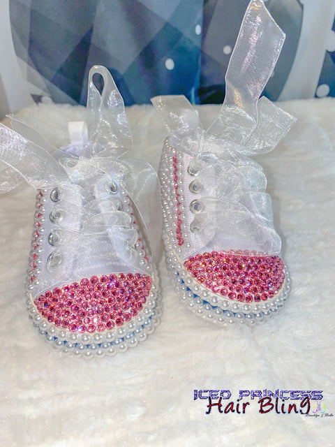 Baby Bling High Tops - Iced Princess