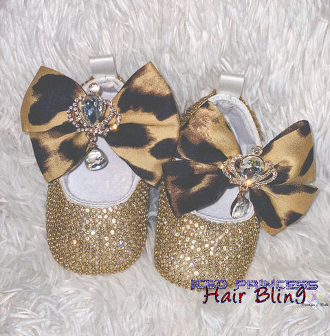 Iced Cheetah Babydoll Shoes - Iced Princess