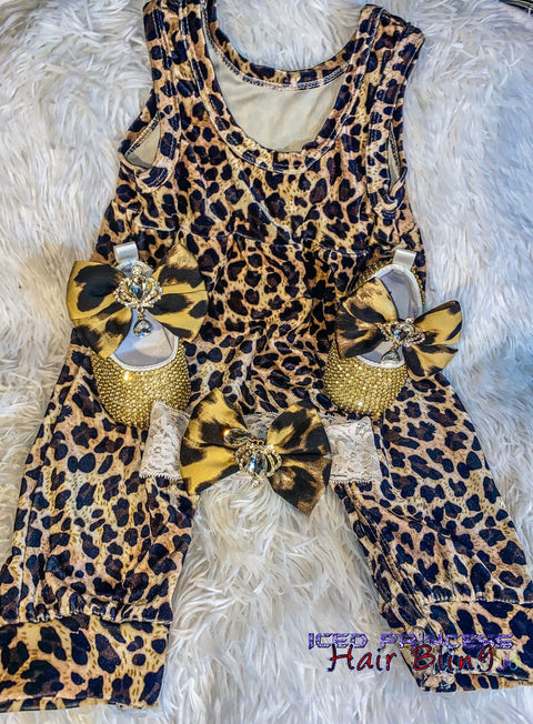 Iced Cheetah Babydoll Shoes - Iced Princess