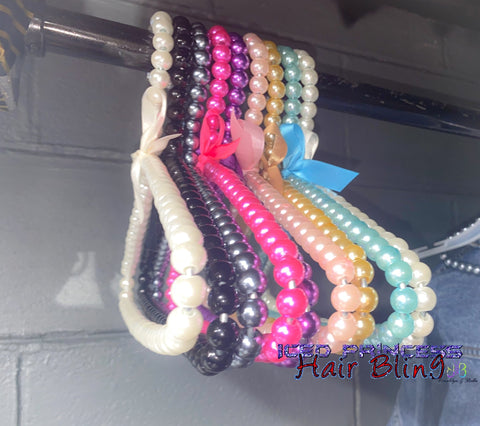 Iced Pearl Hangers - Iced Princess