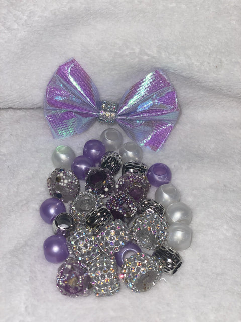 Purple Haze Iced Beads - Iced Princess