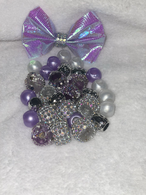 Purple Haze Iced Beads - Iced Princess