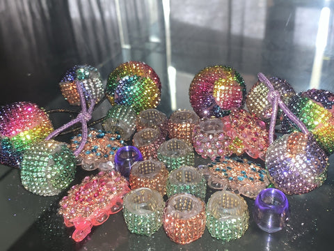 Rainbow Madness Bobbles - Iced Princess