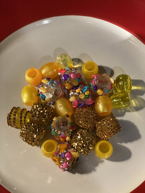 Sun Bright Iced Beads - Iced Princess