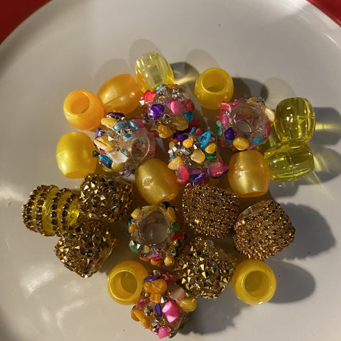 Sun Bright Iced Beads - Iced Princess