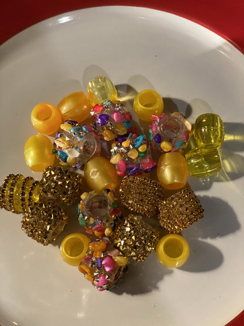 Sun Bright Iced Beads - Iced Princess