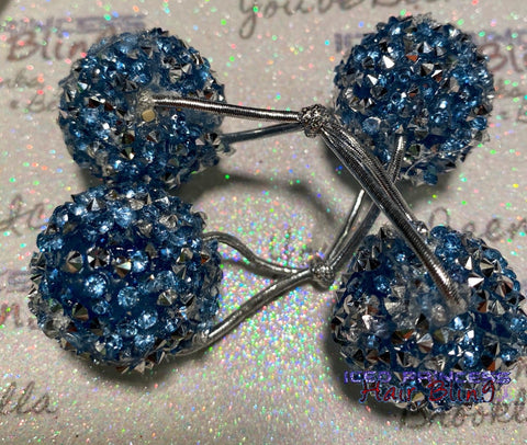 Tiffany Blue Bow Set - Iced Princess