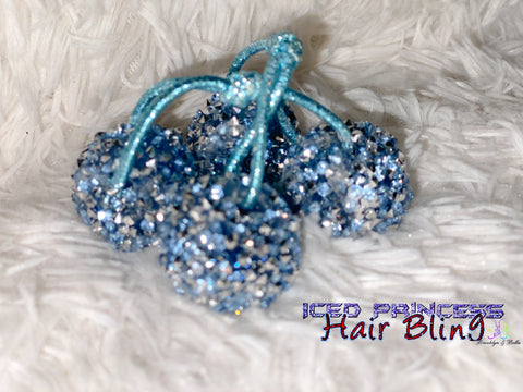 Tiffany Blue Iced Beads - Iced Princess